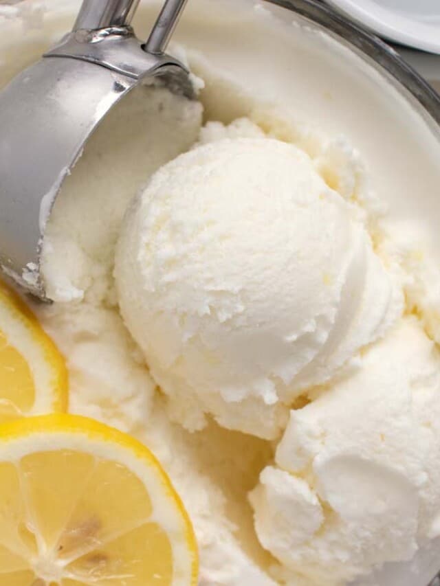 Easy Lemon Gelato Recipe Lemon Ice Cream Story Chef Dennis