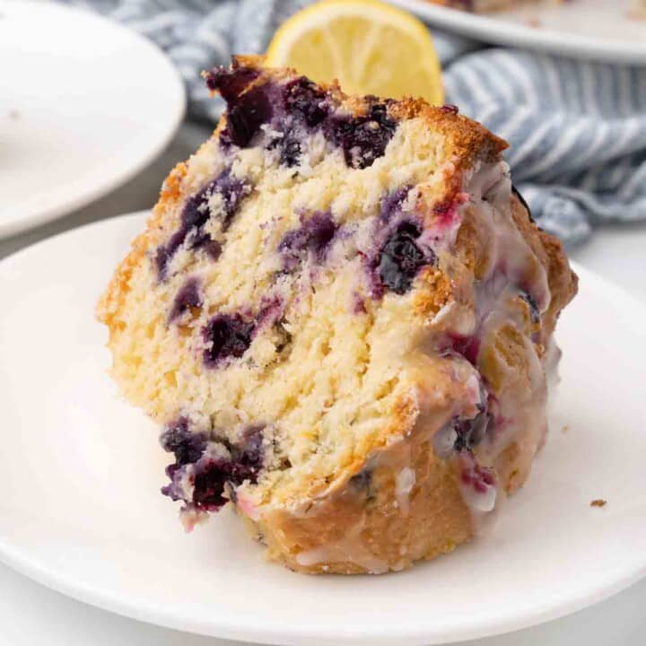 Lemon Blueberry Pound Cake - Chef Dennis