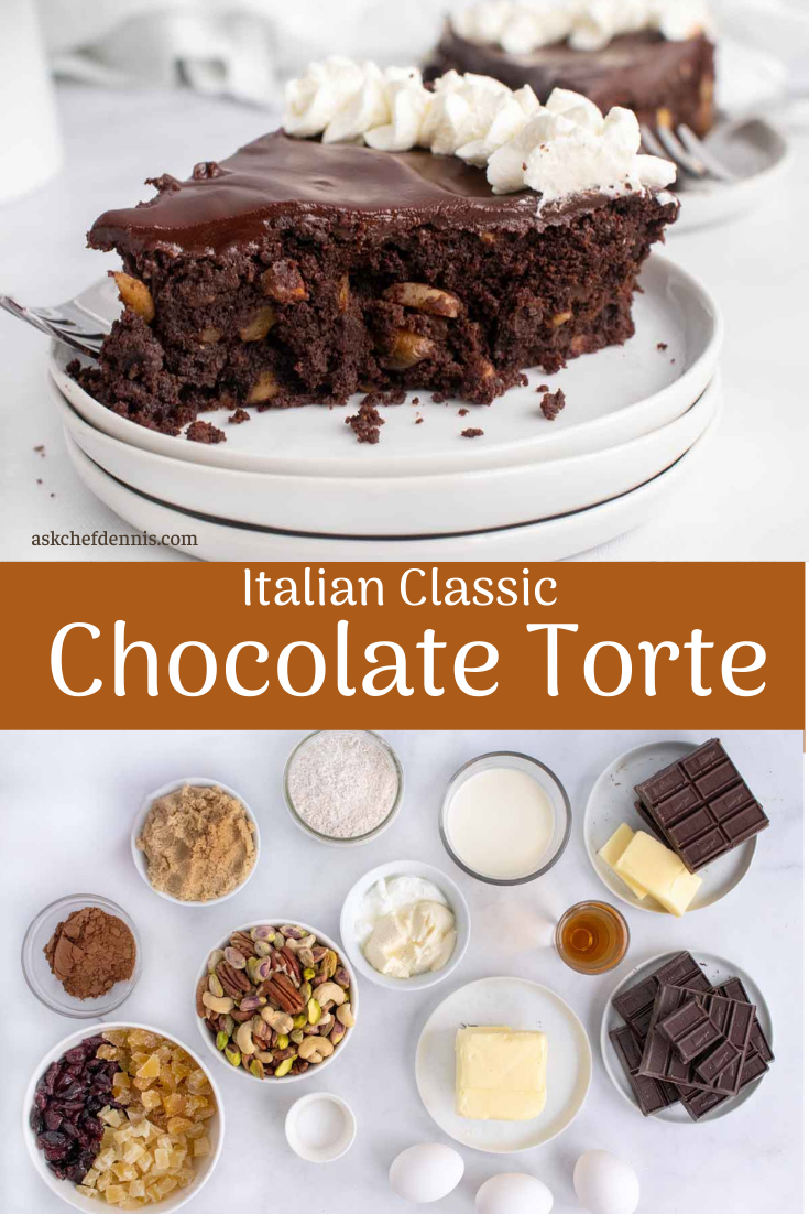 Authentic Italian Chocolate Torte | Chef Dennis