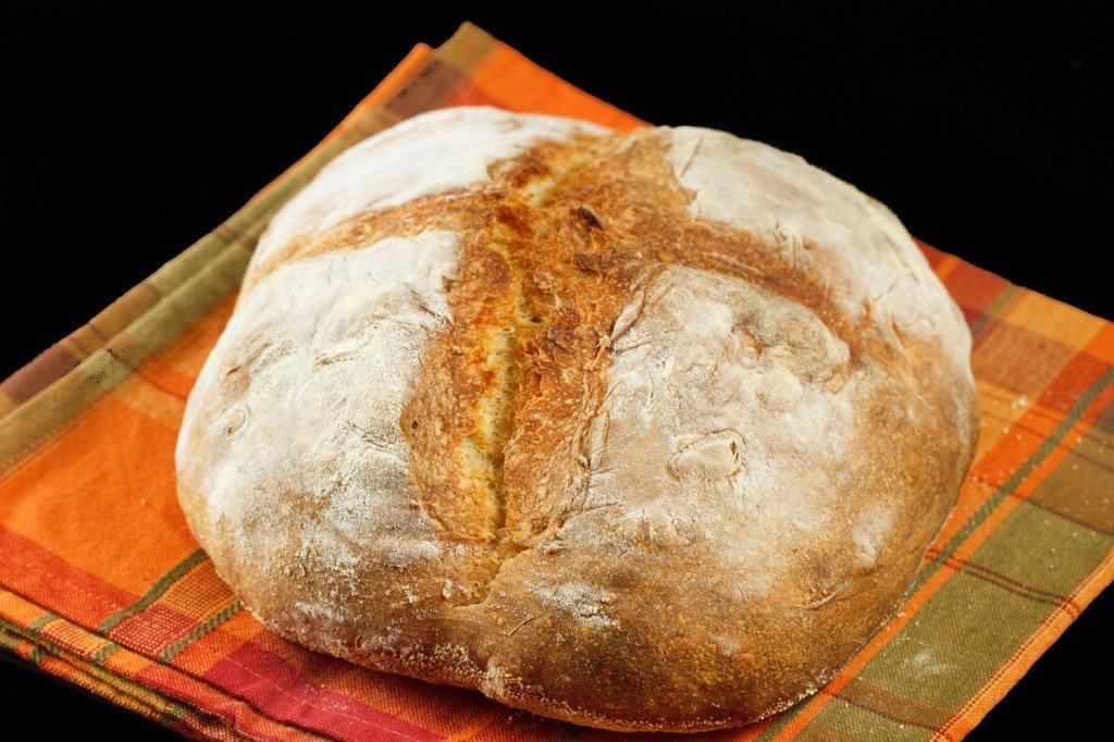 Almost No-Knead Artisan Bread