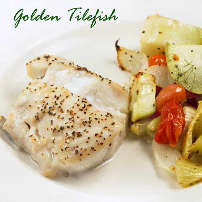 Oven Roasted Golden Tilefish Recipe - Chef Dennis
