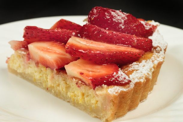 Strawberry Ricotta Tart Recipe - Chef Dennis