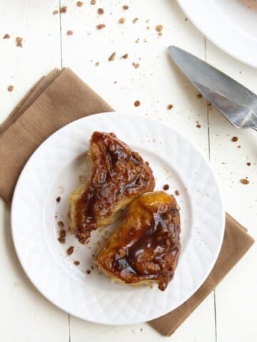 apple butter cinnamon pecan sticky buns