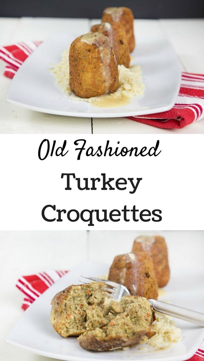Old Fashioned Turkey Croquettes Recipe - Chef Dennis