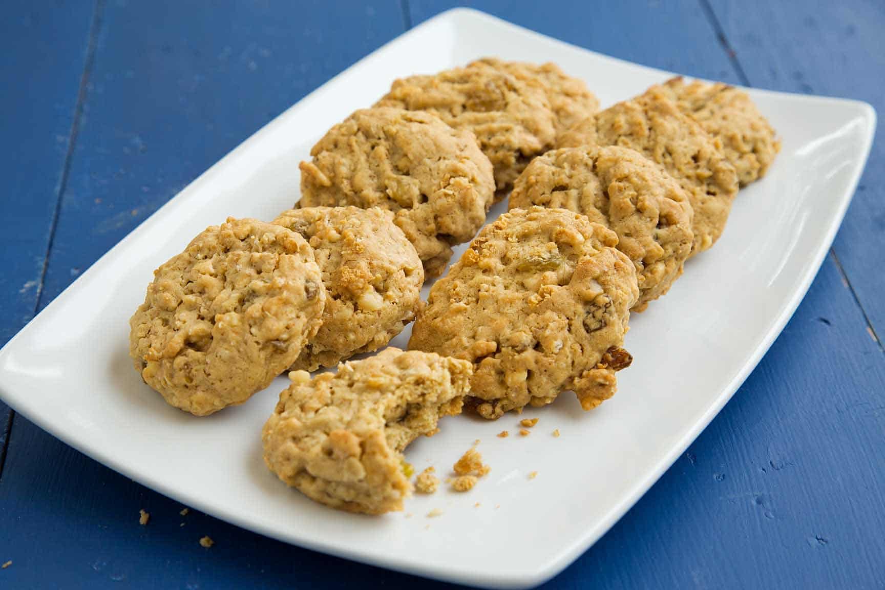 Low Sugar Oatmeal Cookies Recipe Chef Dennis