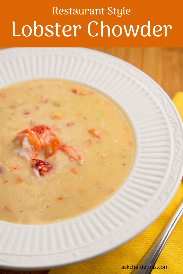 Easy and Delicious Lobster Chowder Recipe - Chef Dennis