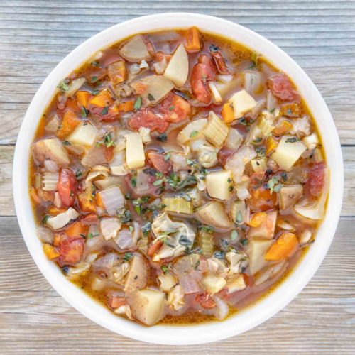 Homemade Manhattan Clam Chowder Recipe - Chef Dennis