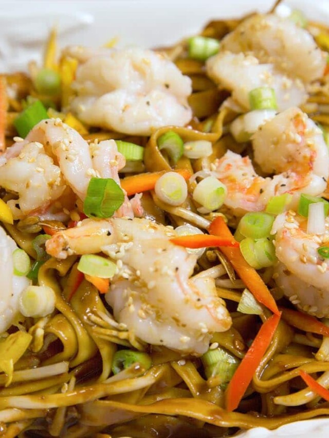 Dan Dan Noodles with Shrimp Story | Chef Dennis