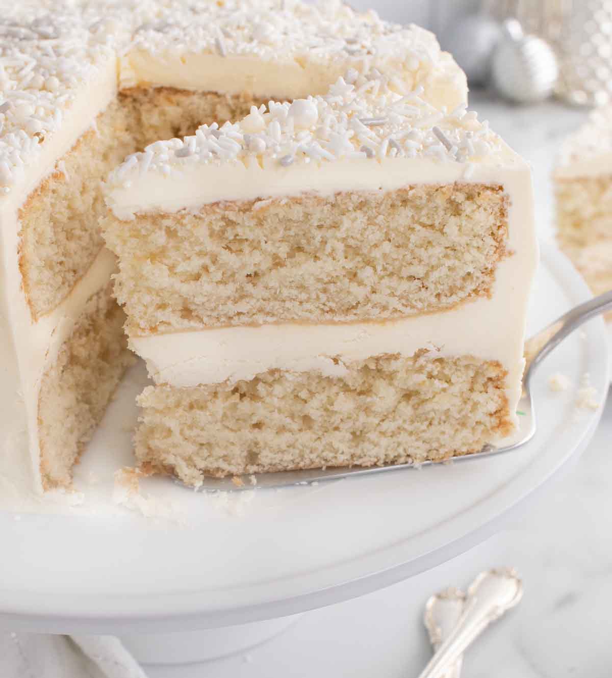 The Best Moist Sponge Cake Recipe - Spatula Desserts