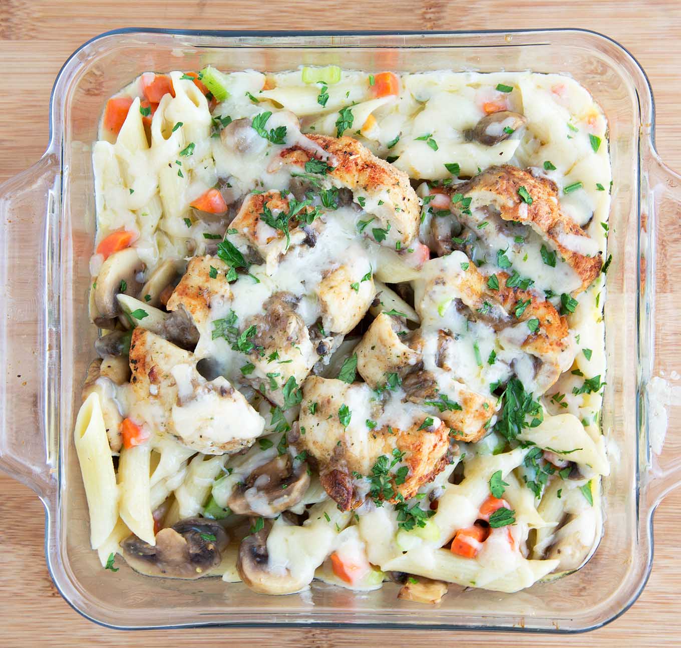 Chicken And Mushroom Pasta Bake Recipe Chef Dennis   Chicken And Mushroom Pasta Bake 10jpg 