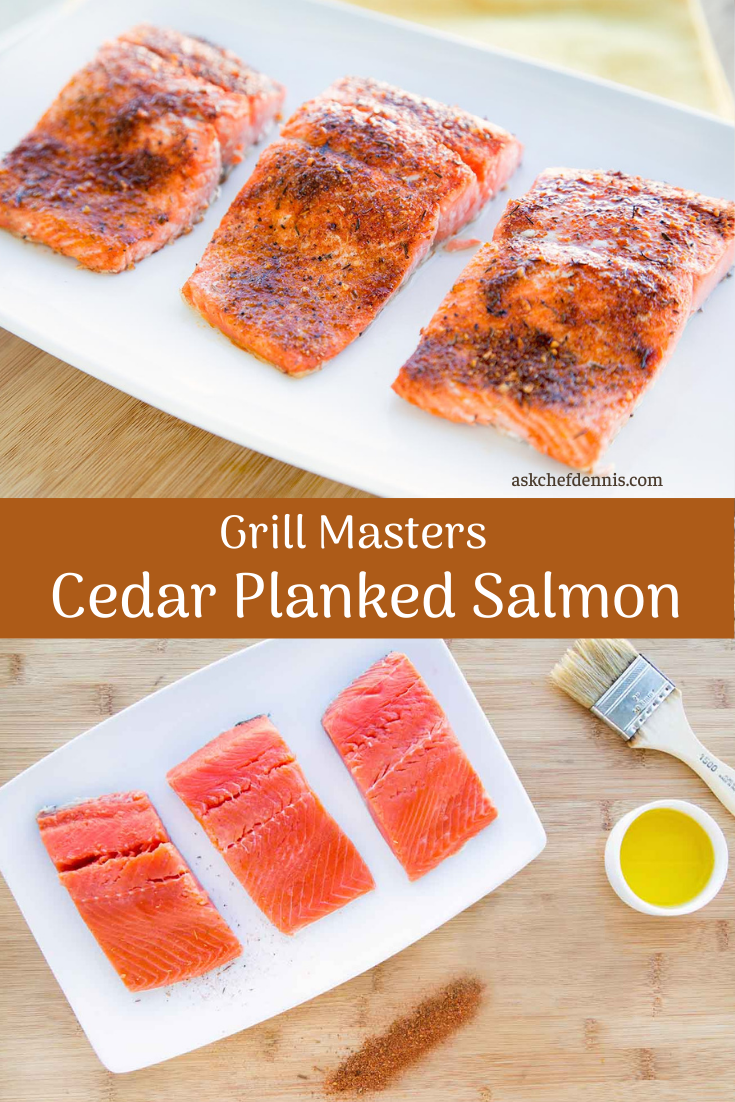 How To Make Cedar Planked Salmon Chef Dennis