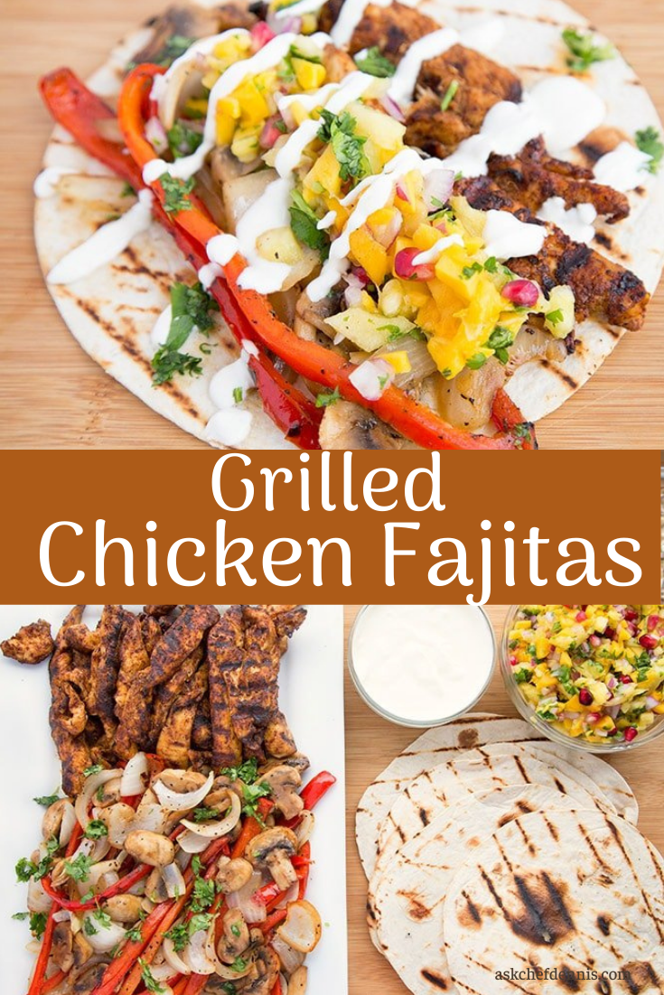 Chicken Fajitas Bar | Chef Dennis