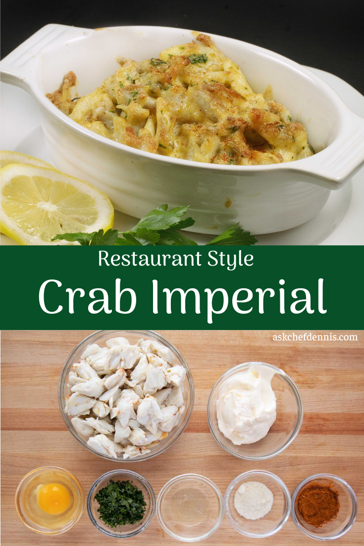 Maryland Style Crab Imperial Recipe | Chef Dennis