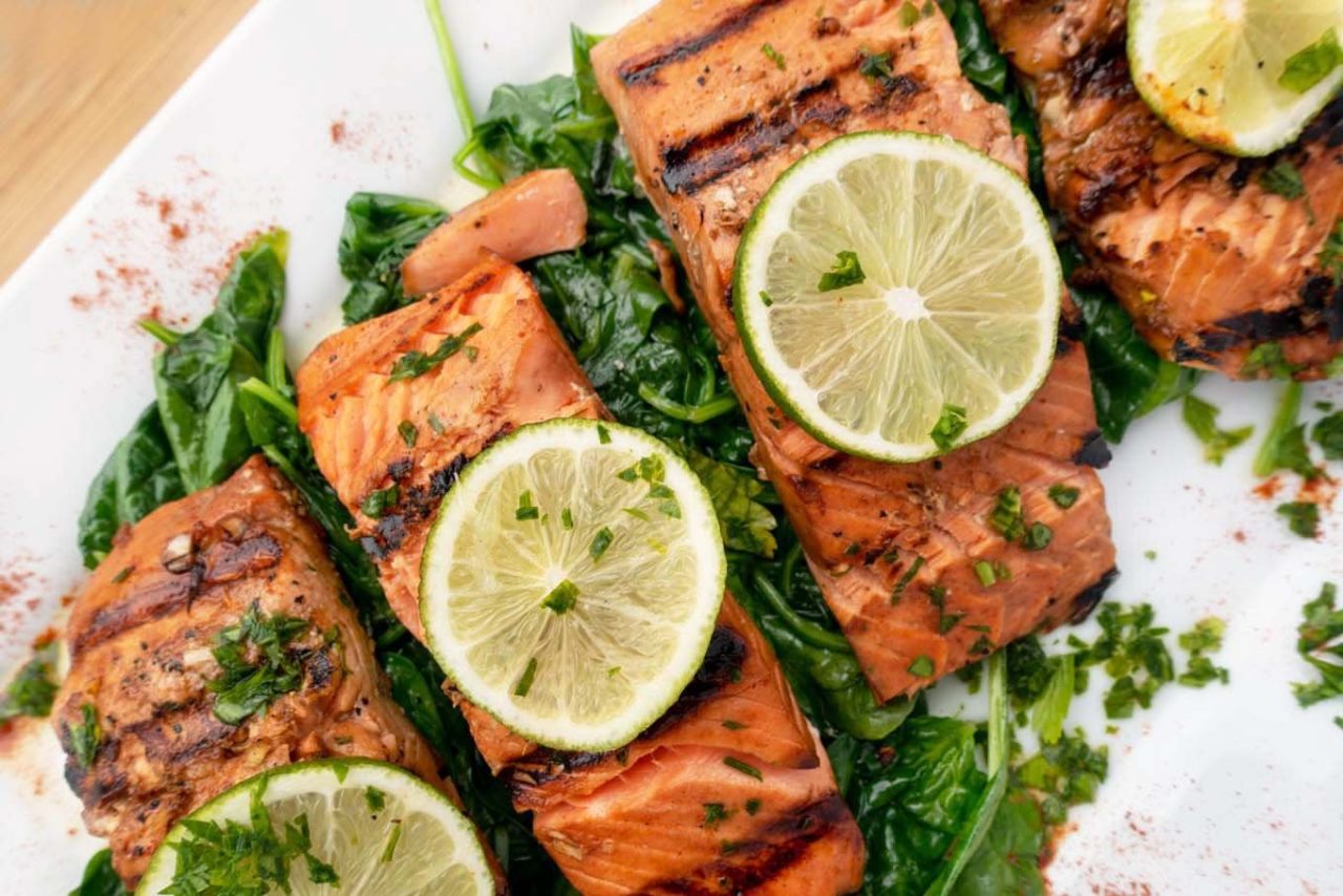 Marinated Grilled Salmon - Best Salmon Recipe