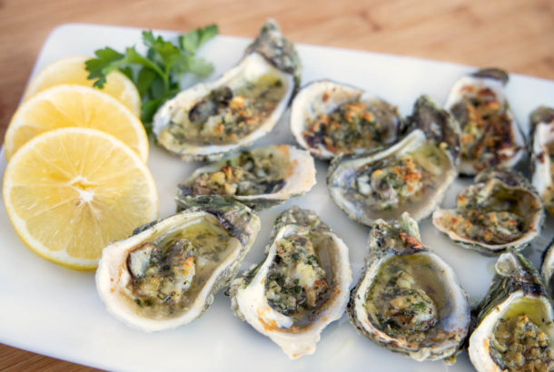 Garlic Oysters - A Restaurant Classic | Chef Dennis