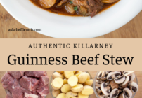 Pinterest image for Guinness beef stew