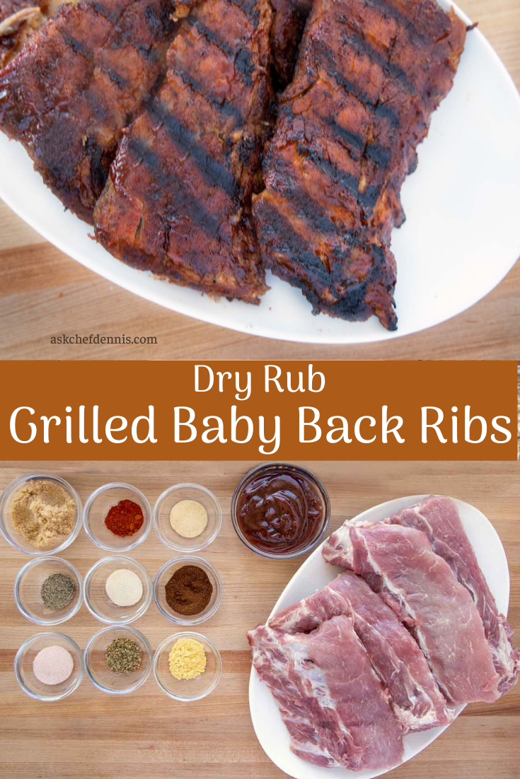 Grilled Baby Back Ribs w/ Dry Rub Step by Step