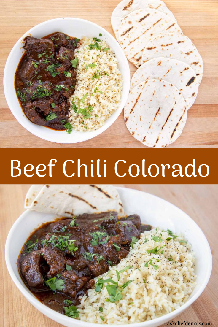 Authentic Chile Colorado Recipe - Chef Dennis