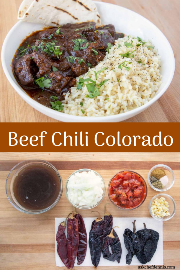 Authentic Beef Chili Colorado Recipe - Chef Dennis