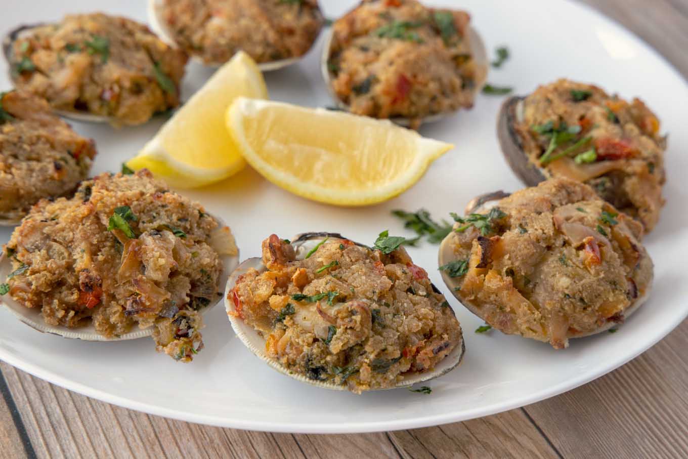 Perfect Baked Stuffed Clams, Recipe