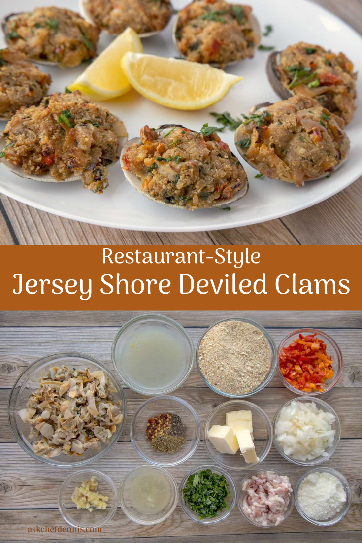 How to Make Jersey Shore Deviled Clams - Chef Dennis