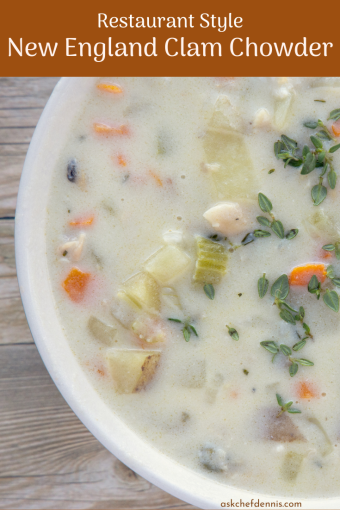 pinterest image for new england clam chowder