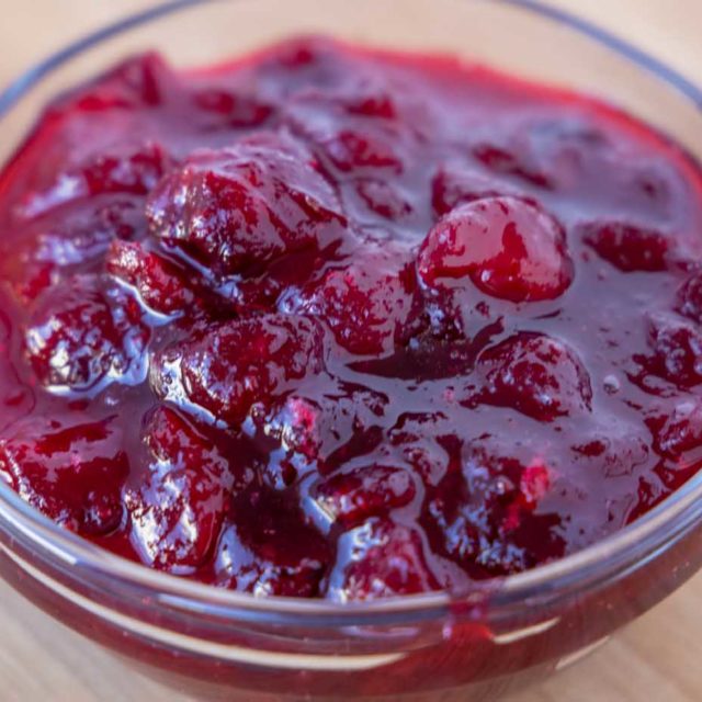 Easy Homemade Cranberry Sauce | Chef Dennis