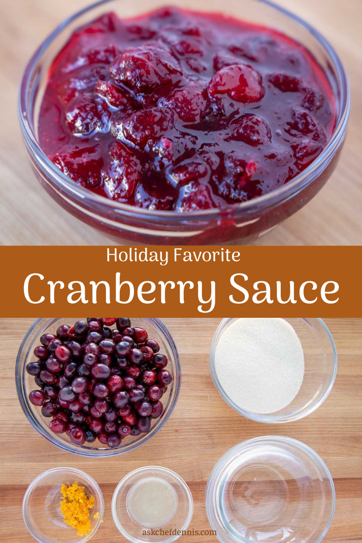 Homemade Cranberry Sauce An American Classic Chef Dennis   Cranberry Sauce 