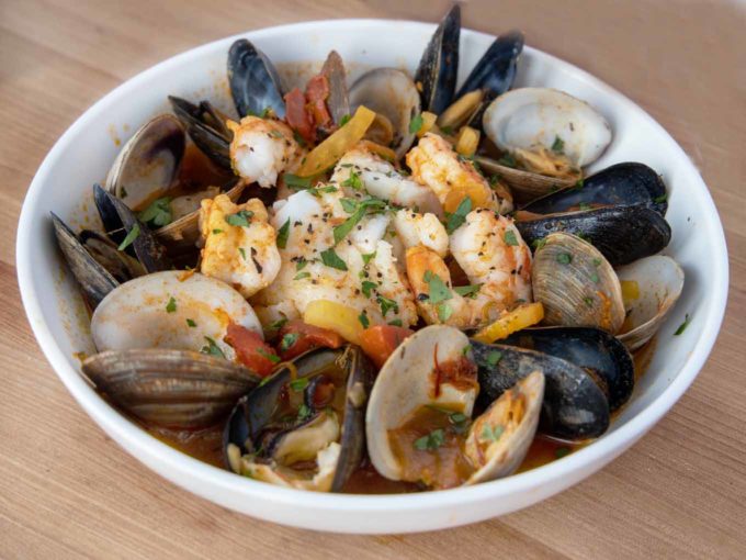 Spanish Seafood Stew Recipe | Chef Dennis