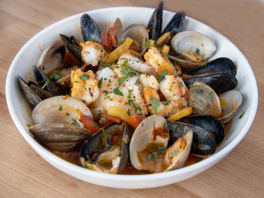 Spanish Seafood Stew Recipe | Chef Dennis