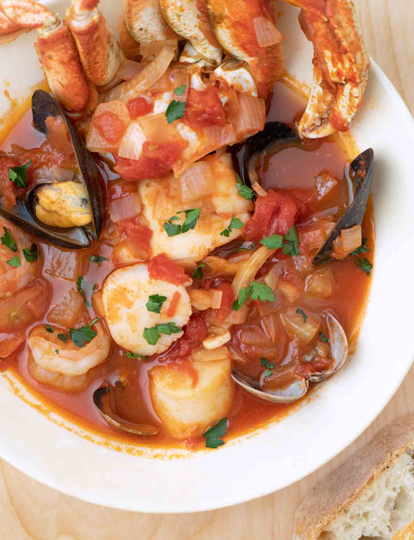 Cioppino (San Francisco Seafood Stew) Recipe