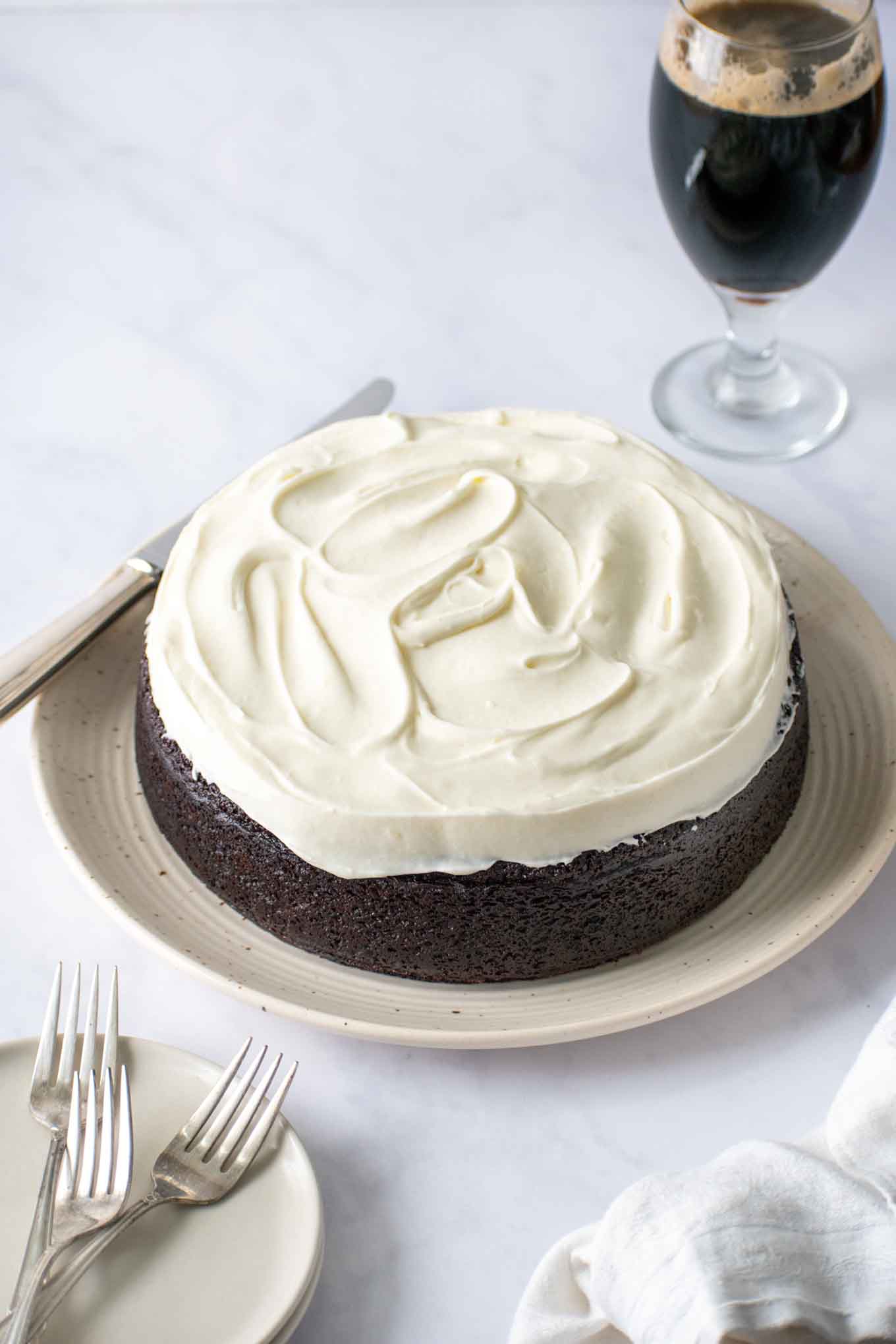 Guinness Chocolate Cake Irish Classic Chef Dennis