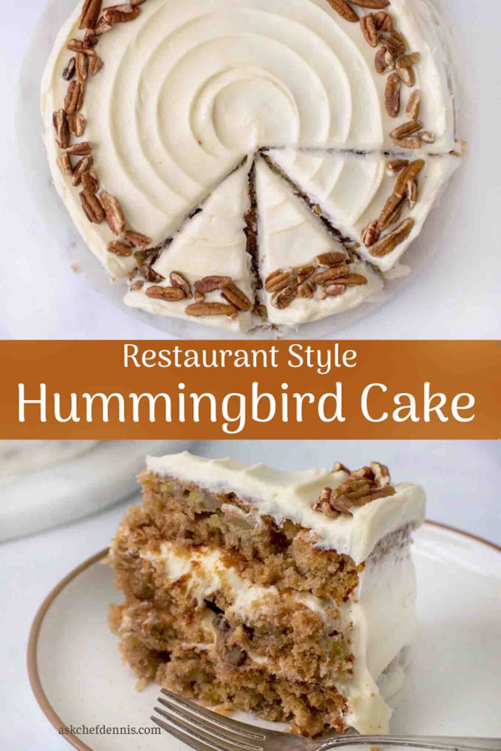 Restaurant Style Hummingbird Cake - Southern Classic | Chef Dennis