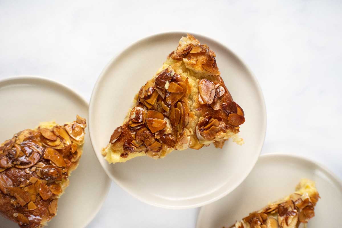 slices of bee sting cake 