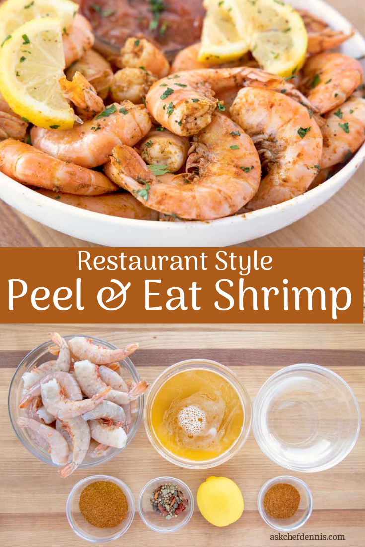 Restaurant Style Peel and Eat Shrimp - Chef Dennis