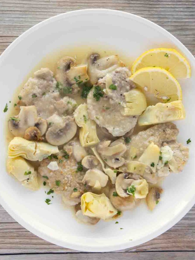 RESTAURANT STYLE VEAL PICCATA Story - Chef Dennis