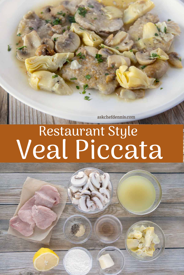 Classic Veal Piccata Recipe | Chef Dennis