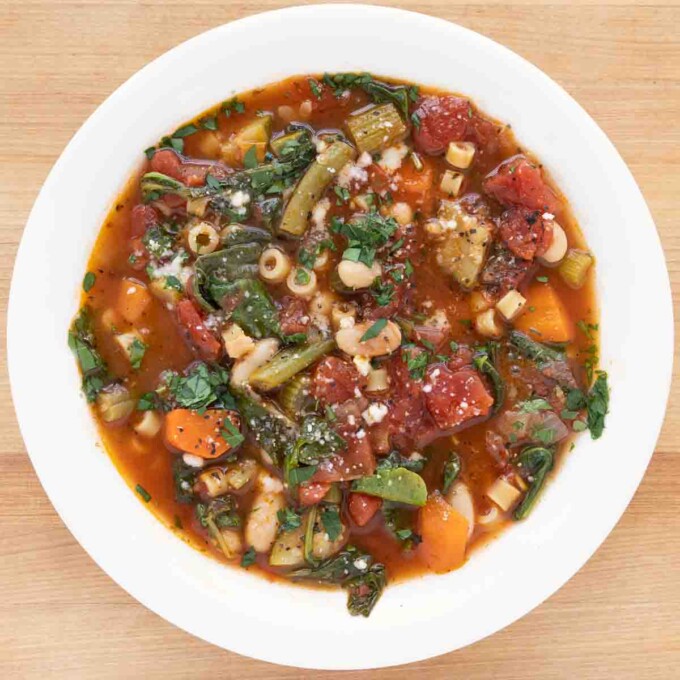 Classic Minestrone Soup Recipe | Chef Dennis