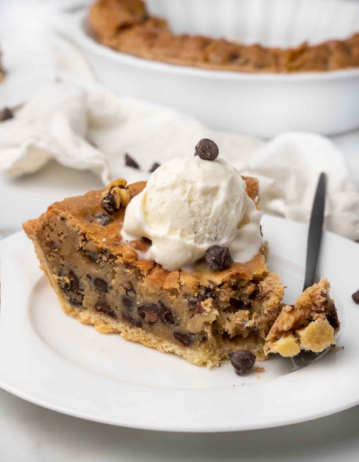 Easy Toll House Cookie Pie Recipe Chef Dennis