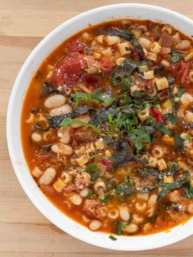 EASY PASTA FAGIOLI RECIPE STORY - Chef Dennis