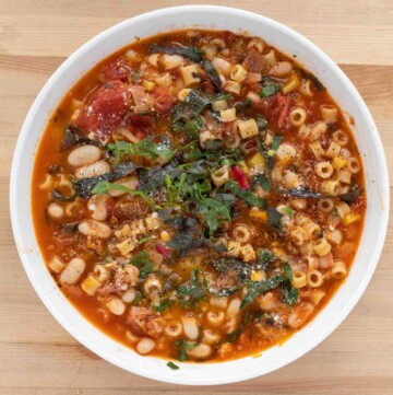 Easy Pasta Fagioli Recipe | Chef Dennis