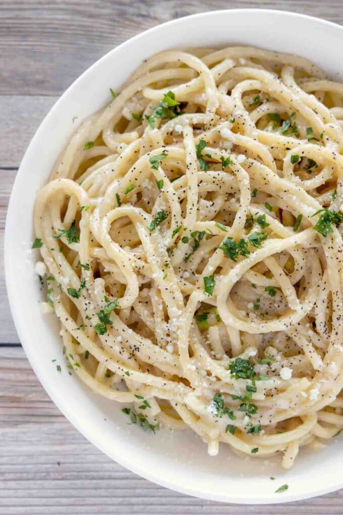 Easy Cacio e Pepe Recipe | Chef Dennis