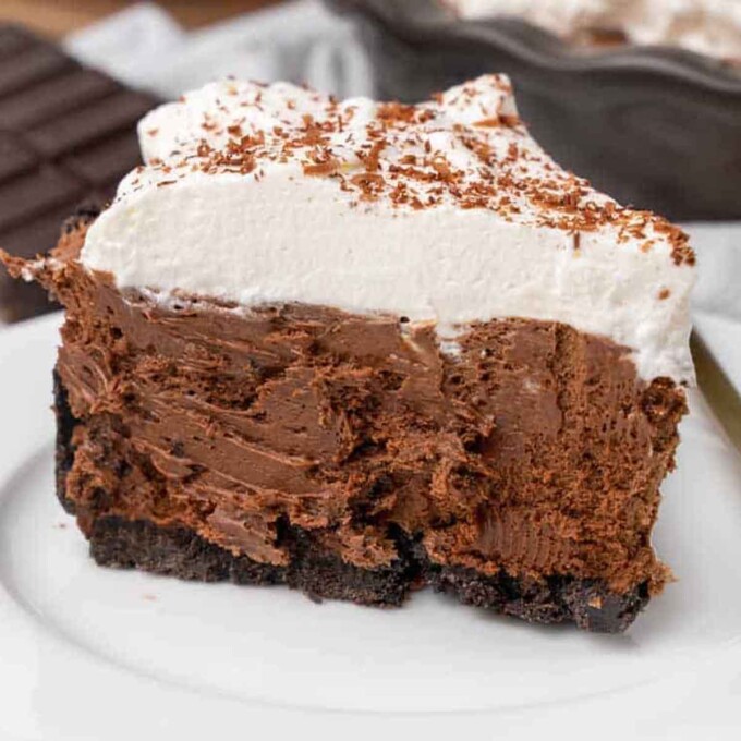 French Silk Pie {Chocolate Silk Pie} | Chef Dennis