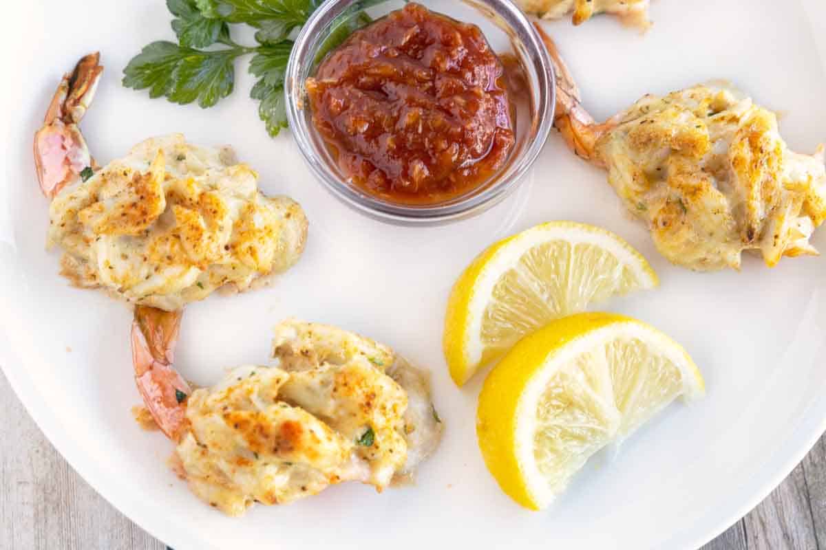Crab-Stuffed Jumbo Shrimp - Sweet Savory and Steph