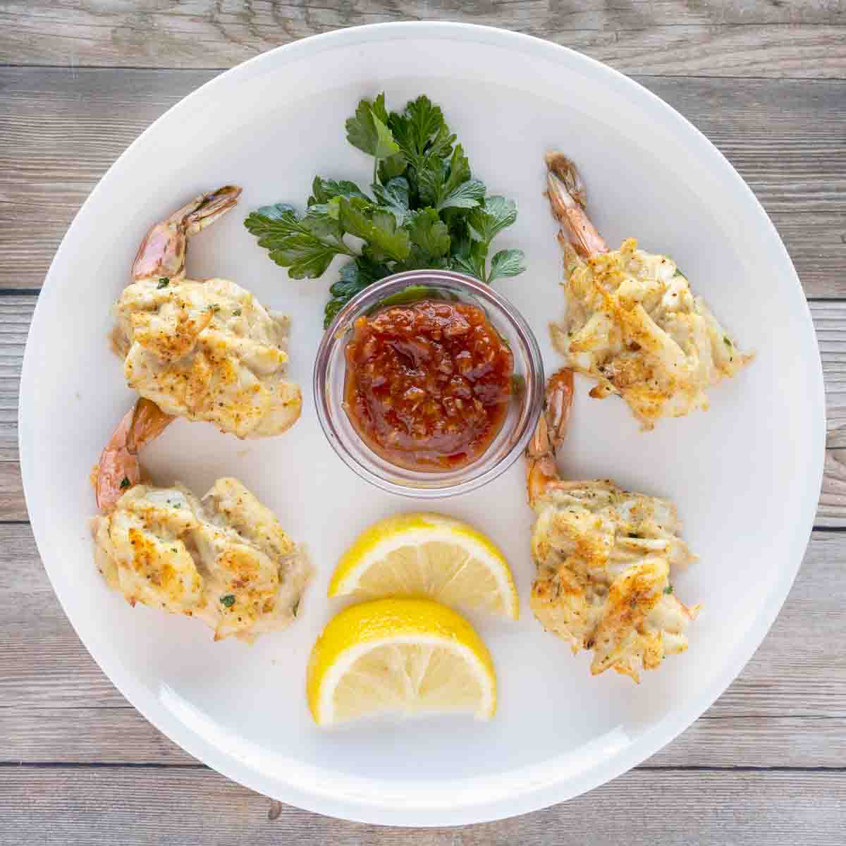 Crab-Stuffed Jumbo Shrimp - Sweet Savory and Steph