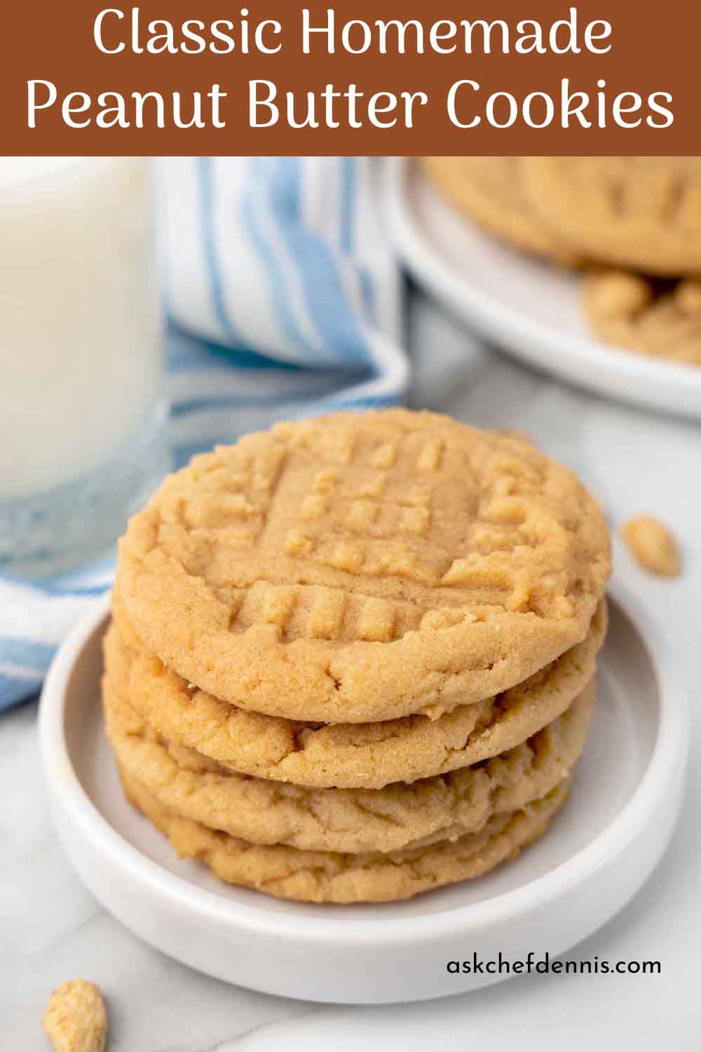 Classic Peanut Butter Cookie Recipe Chef Dennis