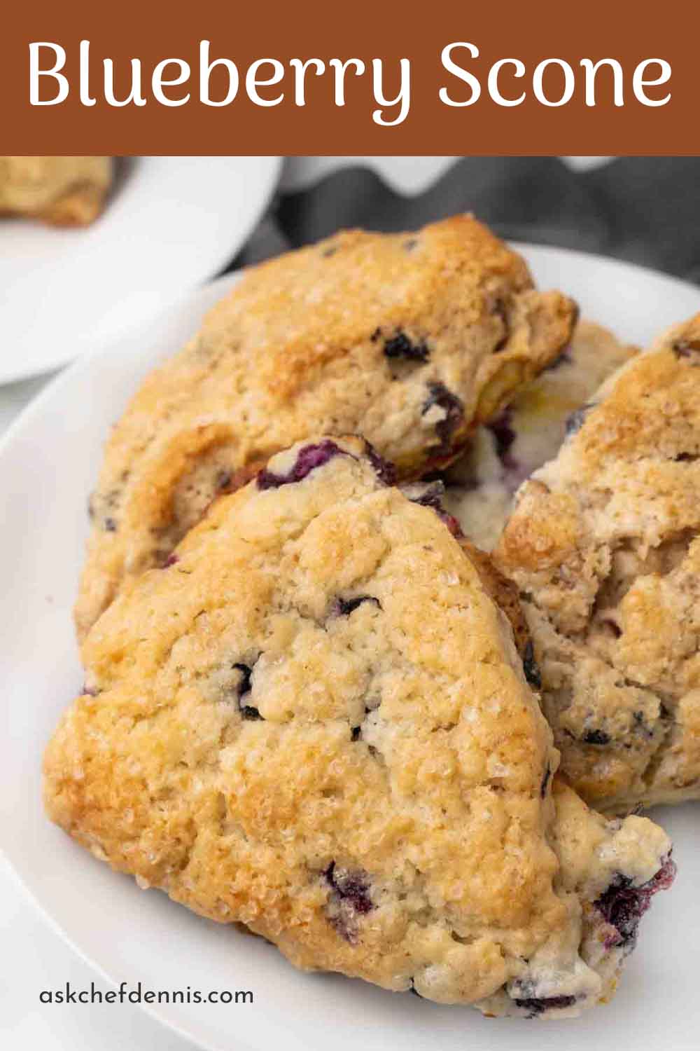 Best Blueberry Scones Recipe | Chef Dennis