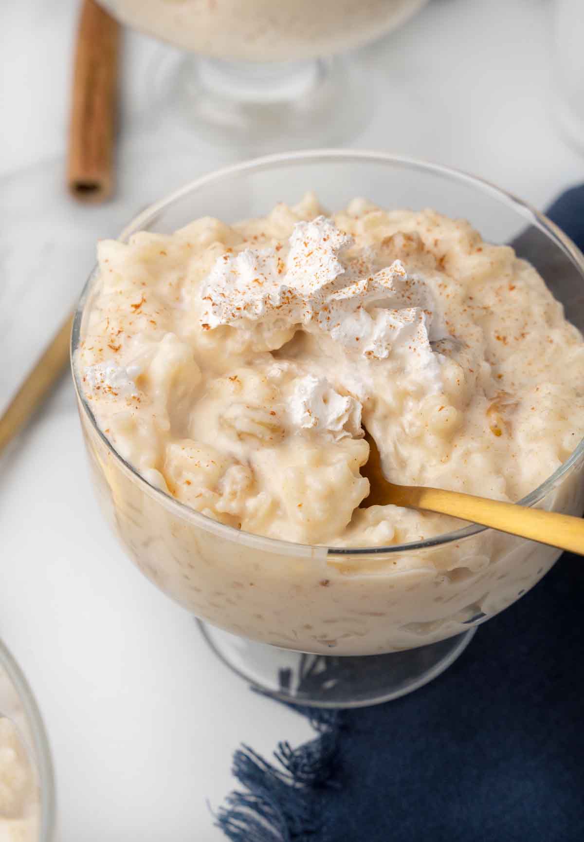 Old Fashioned Rice Pudding Recipe Cart