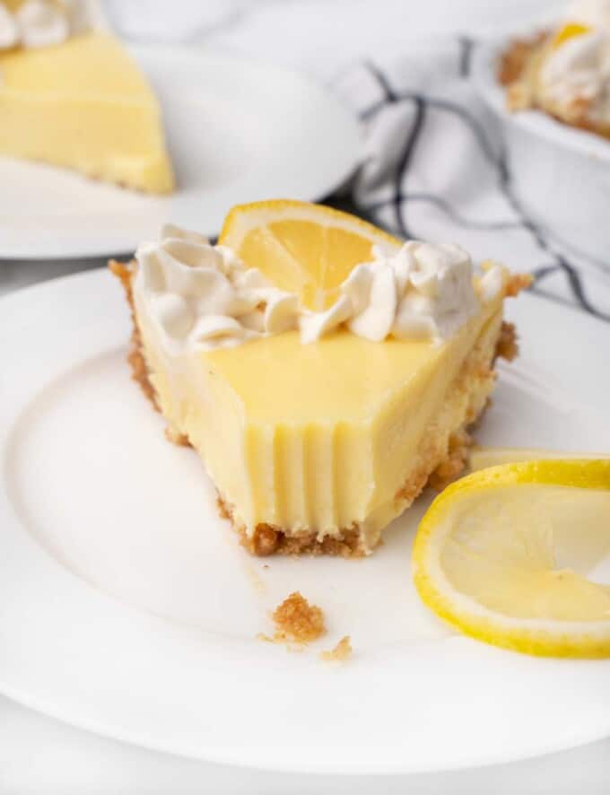 Lemon Cream Pie | Chef Dennis