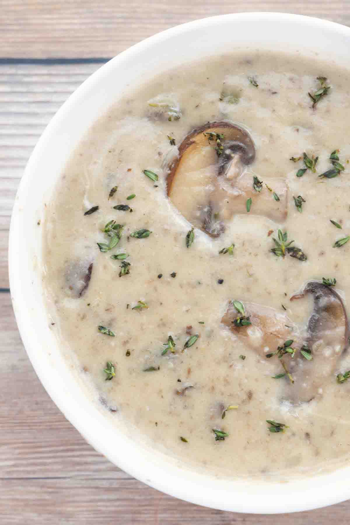 Cream of Mushroom Soup | Chef Dennis